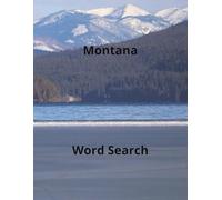 Montana word search: 8.5x11 inches puzzle book