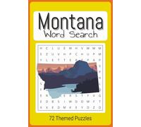 Montana Word Search Puzzle Book: Easy To Read Word Find