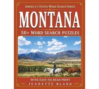 Montana Word Search Puzzles: 50+ Word Search Puzzles with Easy-to-Read Print | 8 x 10 Inches, 110 pages | Great for Gifts, Vacations, Classrooms, and Free Time