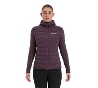 Montane Composite Hooded Women's Down Jacket | UK XS in Mulberry