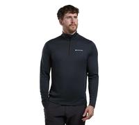 Montane Men's Dart Zip Neck T-Shirt Black