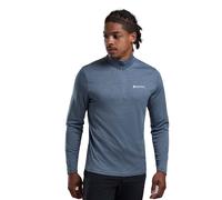 Montane Dart Long Sleeve Zip Neck: Stone Blue: 3XL Size: 3XL, Colour: