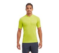 Montane Dart Nano Half Zip Short Sleeve T-shirt Yellow 2XL Men