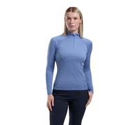 Women's zip-neck thermal underlayer Montane Dart Bleu XS