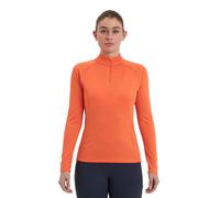 Montane Womens Dart Zip Long Sleeve T-Shirt: Tigerlily: 16 Size: 16, C