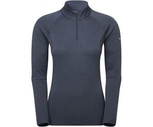 Montane FDRZI Women's Dart Zip Neck - Eclipse Blue Colour: E CLIPSE BLUE, Size: 10