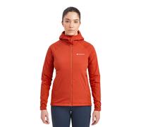 Montane Fireball Lite Women's Hooded Jacket | UK XS in Saffron Red
