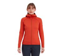 Montane Fury Women's Hooded Jacket | UK L in Saffron Red