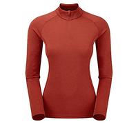 Montane Ladies Dart Long Sleeve Zip Neck Saskatoon Berry 12