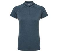 Montane Ladies Dart Zip T-Shirt Orion Blue 10