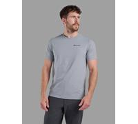 Montane Mens Alhena Mountain 25 Graphic T-shirt, Grey, Size M, Men Grey