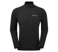 Montane Men's Dart XT Thermal Zip Neck Long Sleeved Top Black
