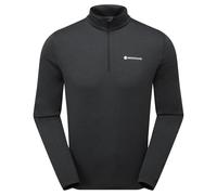Montane Men's Dart Zip Neck T-Shirt Black
