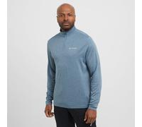 Lightweight Technical Baselayer-Montane Men's Dart Zip Neck T-Shirt (Stone Blue)
