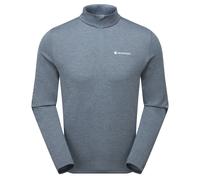 Montane Mens Dart Zip Neck T-Shirt Blue S
