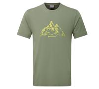 Montane Men's Dual Mountain T-Shirt Stone Blue