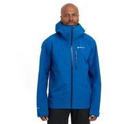 Montane Men's Hydron GORE-TEX® Jacket, Red, Waterproof, Lightweight, with Adjustable Cuffs, Grown-on Hood, 3 Zipped Pockets, for Outdoor Adventure (UK, Alpha, L, Regular, Regular, Blue)
