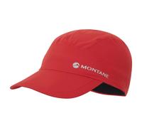 Montane Minimus Lite Waterproof Running Cap: Acer Red Colour: Acer Red