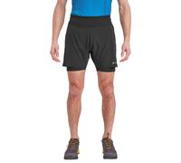 Montane Men's Slipstream Twin Skin Running Shorts Black