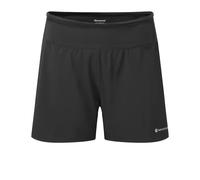 Montane Slipstream Twin Skin Women's Trail Running Shorts | UK L in Black
