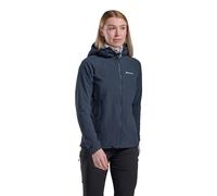 Montane Tenacity Hooded Softshell Women's Jacket | UK L in Eclipse Blue