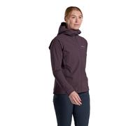 Montane Tenacity Hooded Softshell Women's Jacket | UK XS in Mulberry