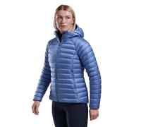 Montane Womens Anti-Freeze Hooded Down Jacket: Cornflower: 12 Size: 12