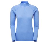 Montane Womens Dart Zip Long Sleeve T-Shirt: Cornflower: 16 Size: 16,