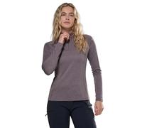 Montane Womens Dart Zip Long Sleeve T-Shirt: Dusk: 16 Size: 16, Colour
