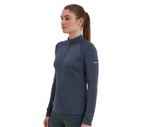 Montane Womens Dart Zip Long Sleeve T-Shirt: Eclipse Blue: 16 Size: 16