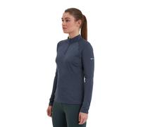 Montane Womens Dart Zip Neck T-Shirt: Eclipse Blue: 10 Size: 10, Colou