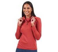 Montane Womens Dart Zip Neck T-Shirt: Uluru Rust : 8 Size: 8, Colour: