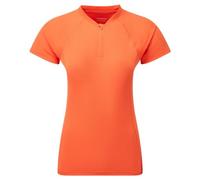 Montane Women's F Dart Nano Zip T-Shirt Tigerlily Uk12/Eur40/Us8/M, Multicoloured, M