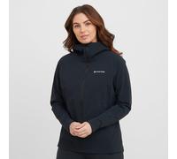 Montane Women's Khamsin Hooded Softshell Jacket, Black 16