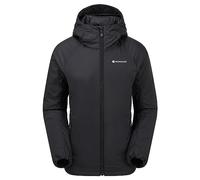 Montane Womens Respond Hooded Insulated Jacket: Black: 12 Size: 12, Co