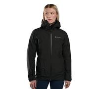Montane Womens Solution Waterproof Jacket: Black: 18 Size: 18, Colour: