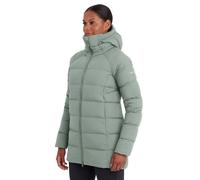 Montane Womens Tundra Hooded Down Jacket: Eucalyptus: 12 Size: 12, Col