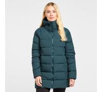 Montane Women's Tundra Insulated Hooded Down Jacket - Green, Green