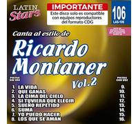 Montaner, Ricardo - Karaoke: Ricardo Montaner 2 - Latin Stars Karaoke