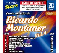 Montaner, Ricardo - Karaoke: Ricardo Montaner 4 - Latin Stars Karaoke
