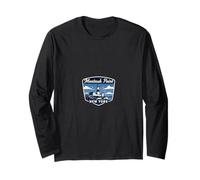 Montauk Point New York Lighthouse Coastal Ocean Beach Travel Long Sleeve T-Shirt