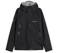 Montbell Men's DRYTEC Lightweight Rain Jacket Black