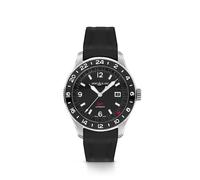 Montblanc 1858 Iced Sea Black Rubber Strap Watch