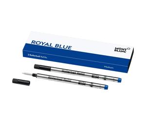 Montblanc 2 Rollerball Refills Royal Blue M (medium)
