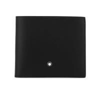Montblanc Card Holder Meisterstuck 4810 Black Leather Wallet 8cc D - Black MNT-605