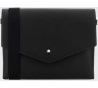 MONTBLANC Companion Grained Leather Document Bag with Removable Shoulder Strap - Size: OS - male