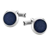 Montblanc Cufflinks Meisterstuck Blue Goldstone Inlay - Blue MNT-066