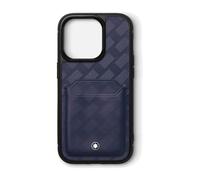 Montblanc Extreme 3.0 Hard Phone Case for Apple iPhone 15 Pro with 2cc Ink Blue D MNT-1215