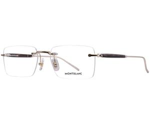 MONTBLANC Eyeglasses Gold-gold-transparent/Lens Height: 36,80 Lens Diagonal: 59,50 Shape Description: Rectangular/Squared