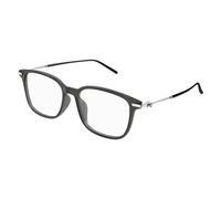 MONTBLANC Eyeglasses Grey-silver-transparent/Lens Height: 42,10 Lens Diagonal: 58,80 Shape Description: Cat Eye
